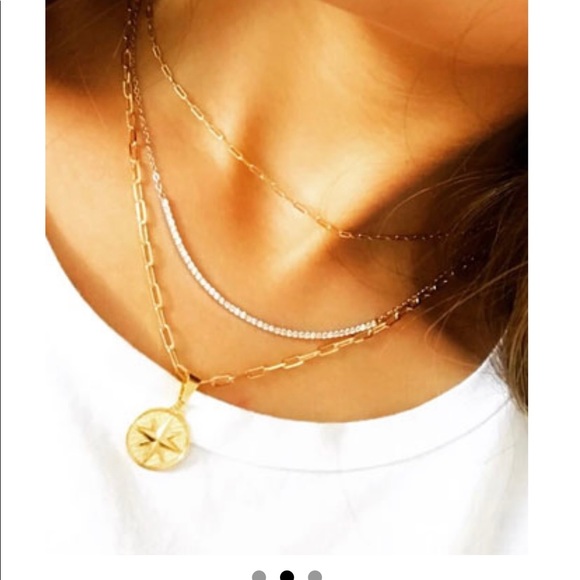 Gold necklace - Picture 2 of 4